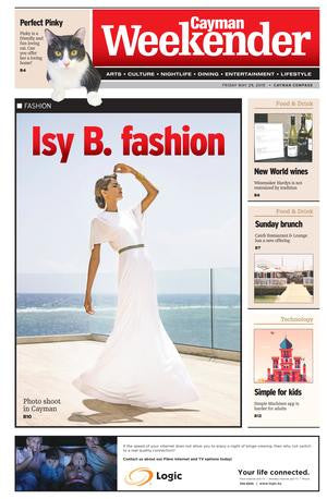 Isy B. shoots campaign in Cayman By Jenny Palmer