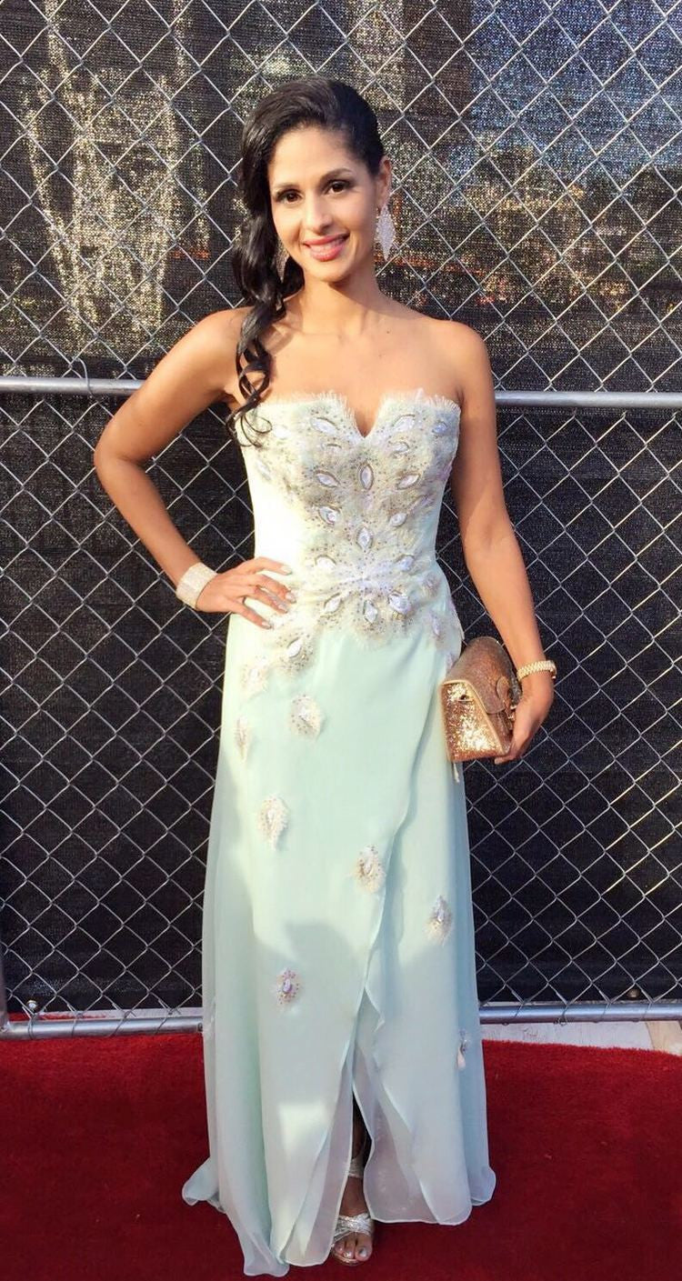 The Story of the Isy B. Couture Gown that went to the Grammys