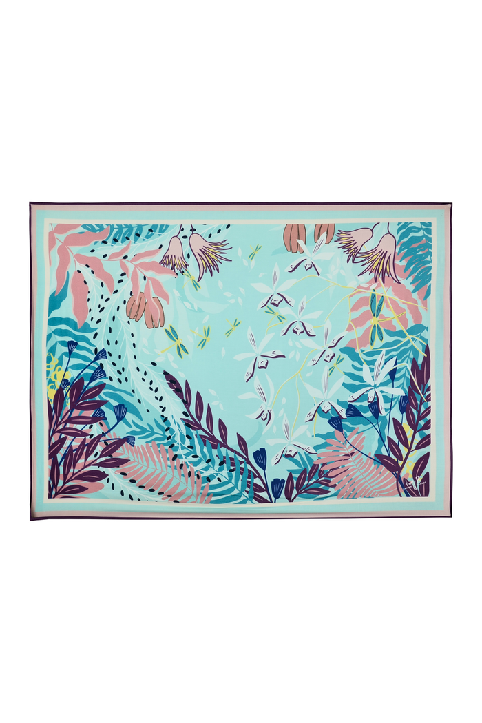 orchid silk modal pareo sarong