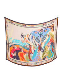 Butterfly Silk Modal Pareo Sarong Caribbean resortwear for women