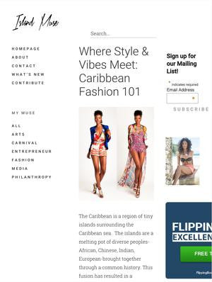Where Style & Vibes Meet: Caribbean Fashion 101 by Michelle Ford