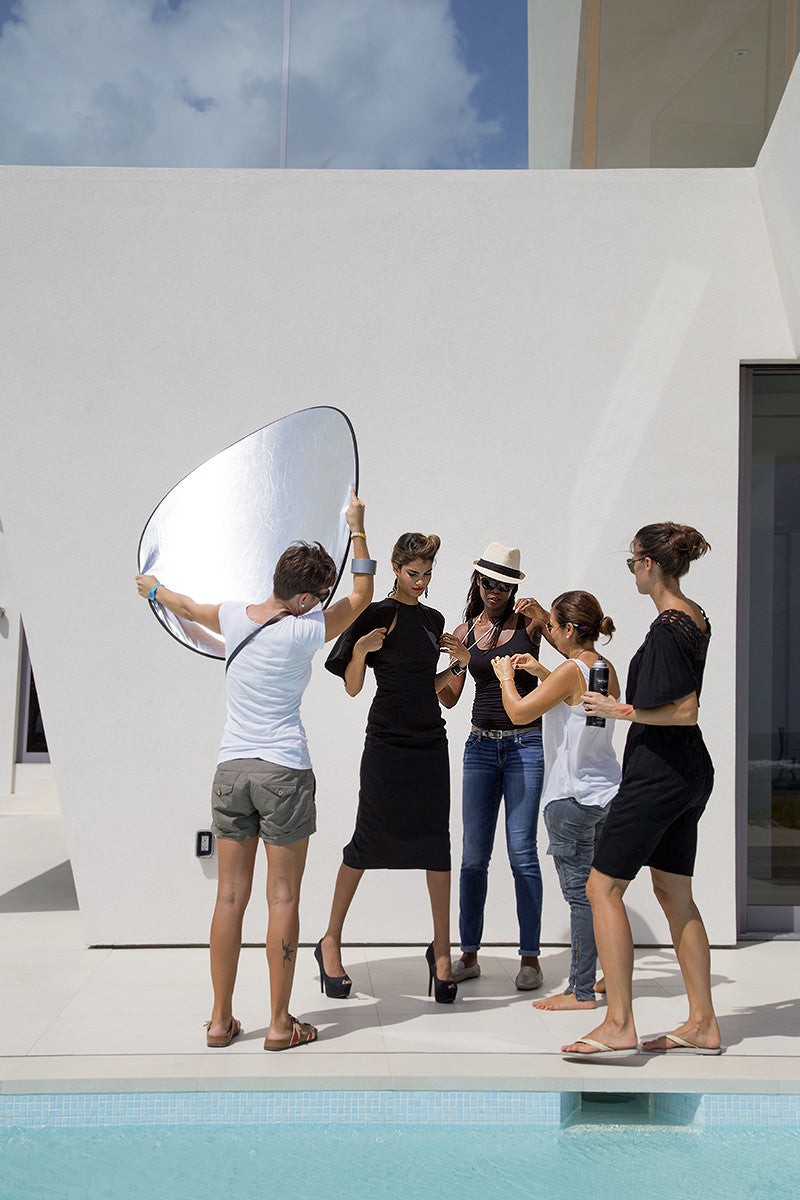 A Behind the scenes peek at the Isy B. Summer 2016 photoshoot in Cayman