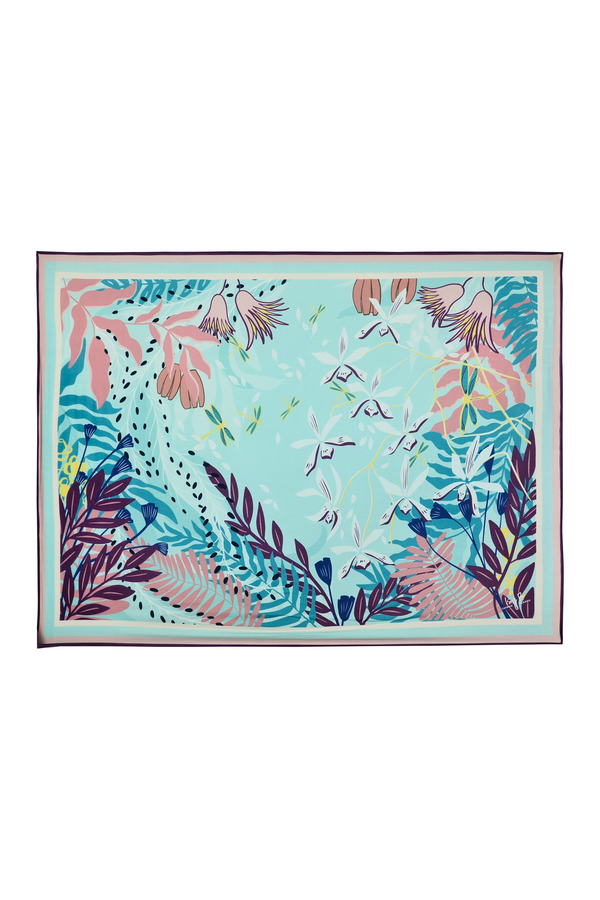 orchid silk modal pareo sarong