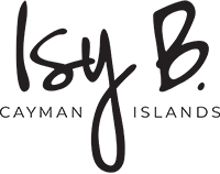Isy B logo with tagline in black