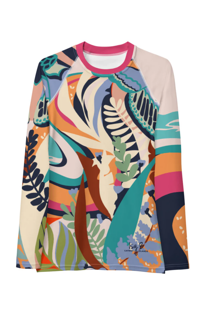 Butterfly Rash Guard