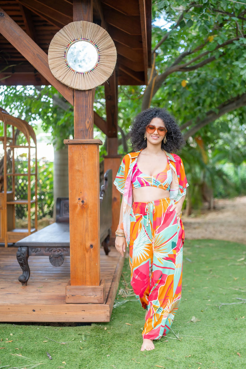 Calypso Pink Beach Lounge Pants