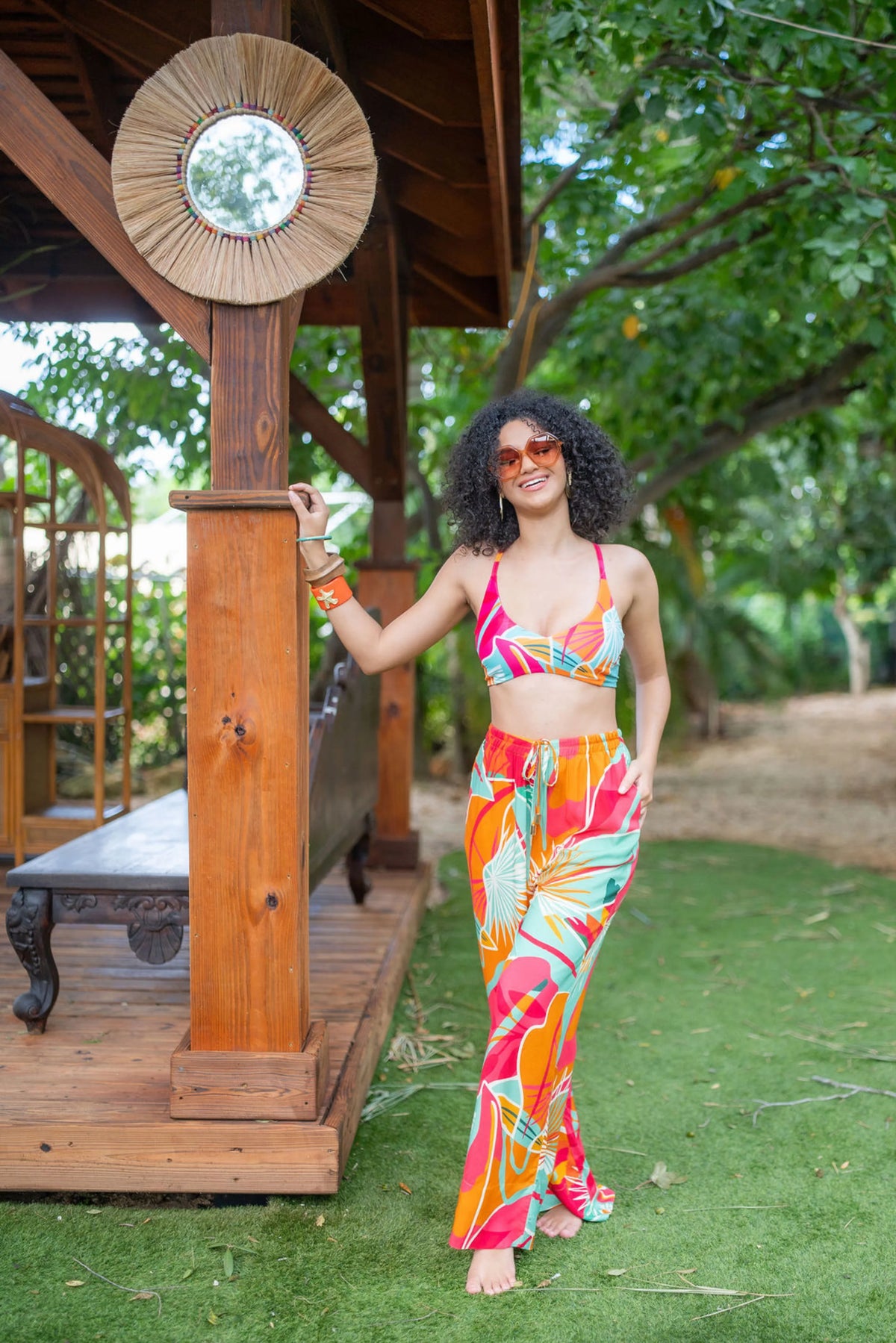 Calypso Pink Beach Lounge Pants