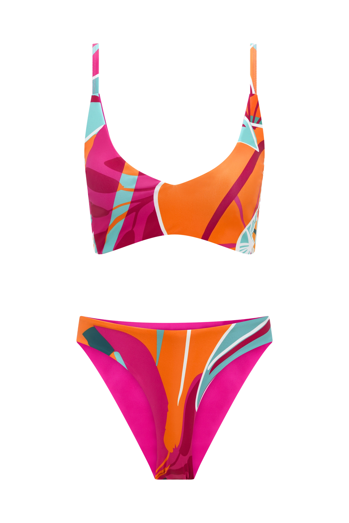 Calypso Pink Low Rise Bikini