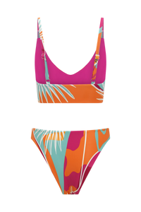 Calypso Pink Low Rise Bikini
