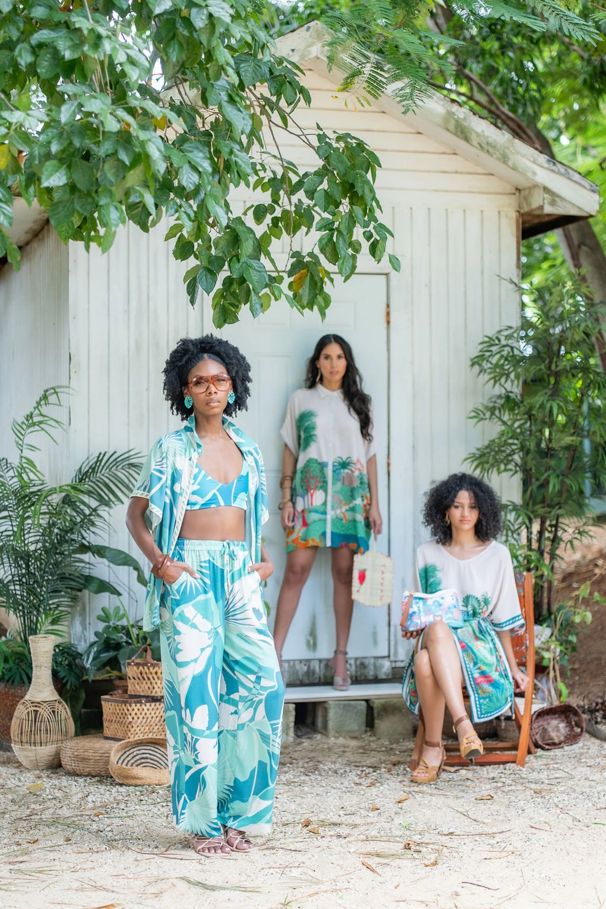 Calypso Teal Beach Lounge Pants