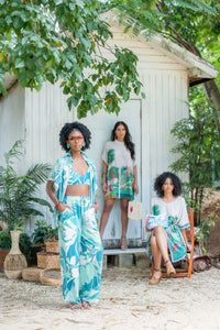 Calypso Teal Beach Lounge Pants