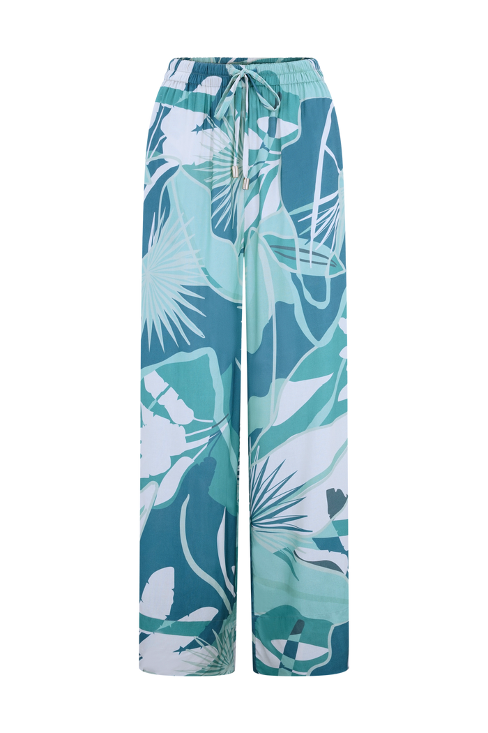 Calypso Teal Beach Lounge Pants