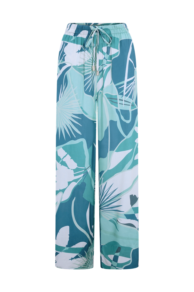 Calypso Teal Beach Lounge Pants