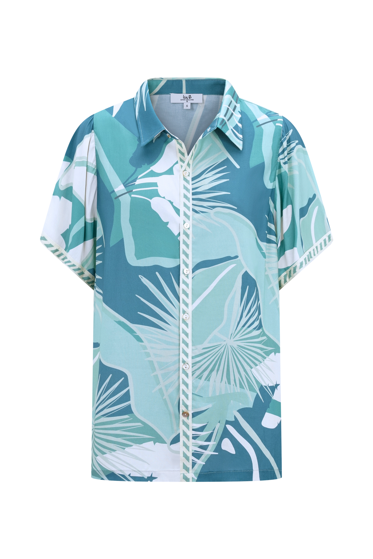 Calypso Teal Resort Shirt
