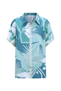 Calypso Teal Resort Shirt