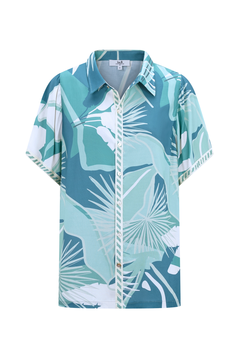 Calypso Teal Resort Shirt