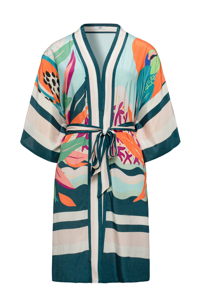 Dance Wrap Kimono With Belt
