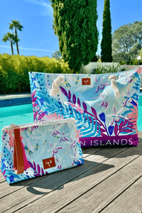 Orchid Oversized All Day Beach Bag