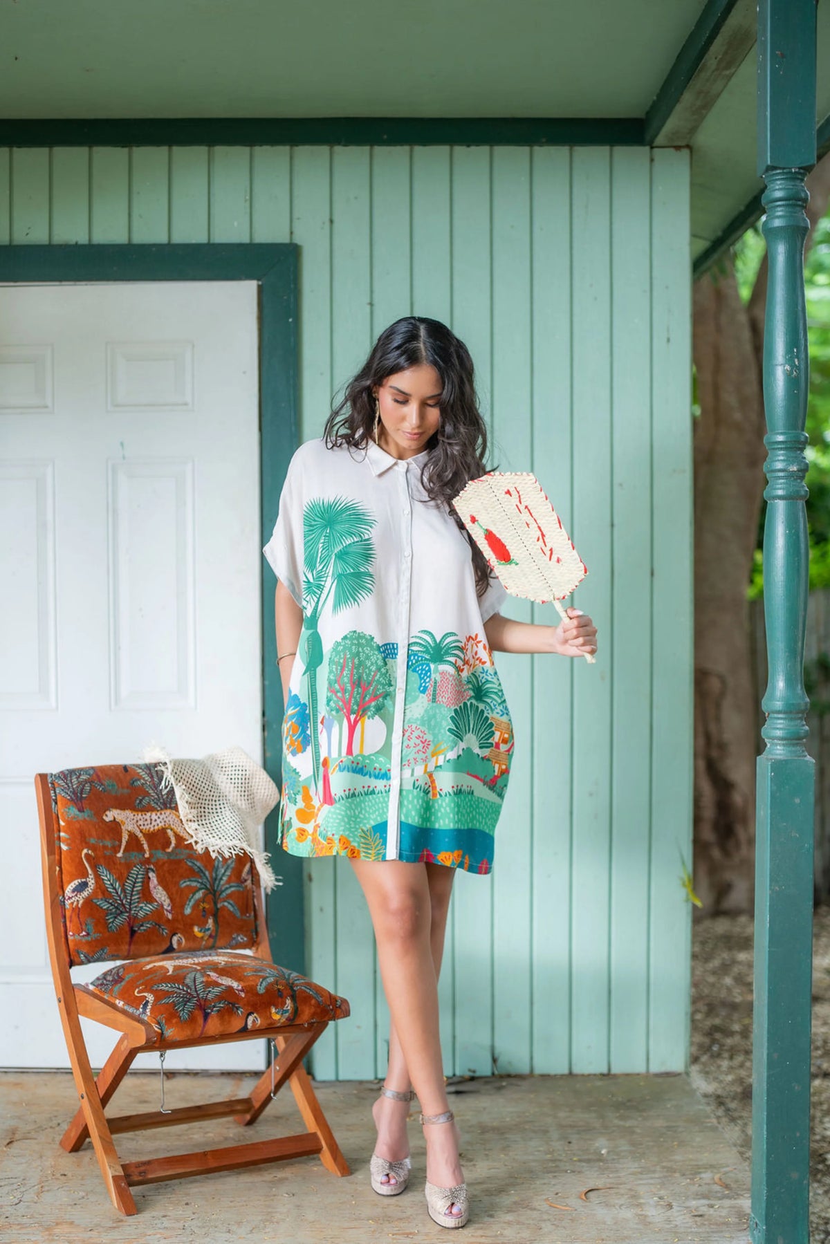 Kaiso Shirt Dress Cover-up