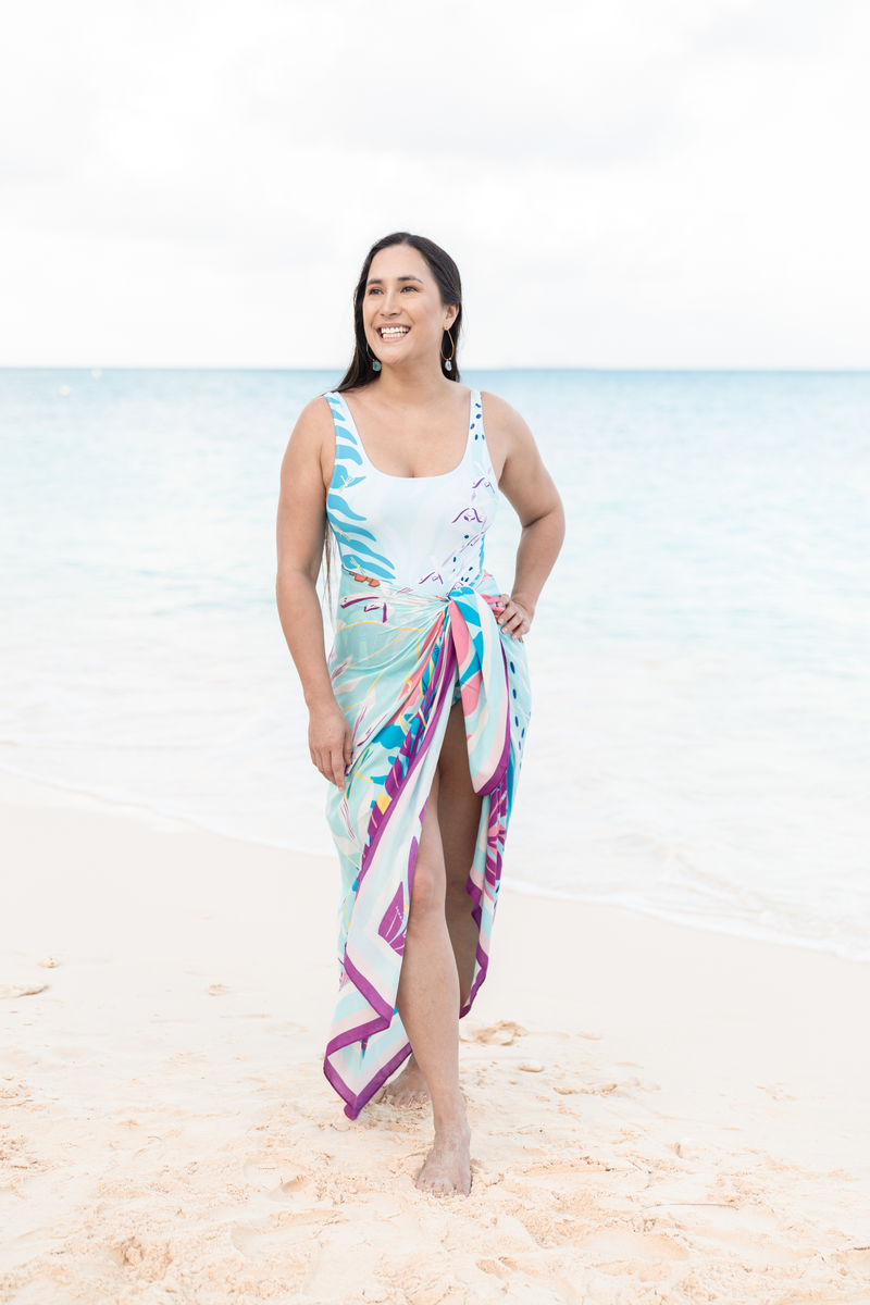 Orchid Silk Modal Pareo Sarong