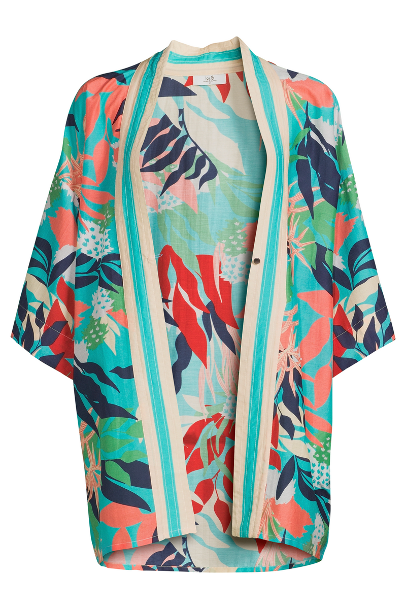 Mekaya's Song Silk Cotton Kimono