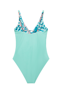 orchid reversible one piece swimsuit