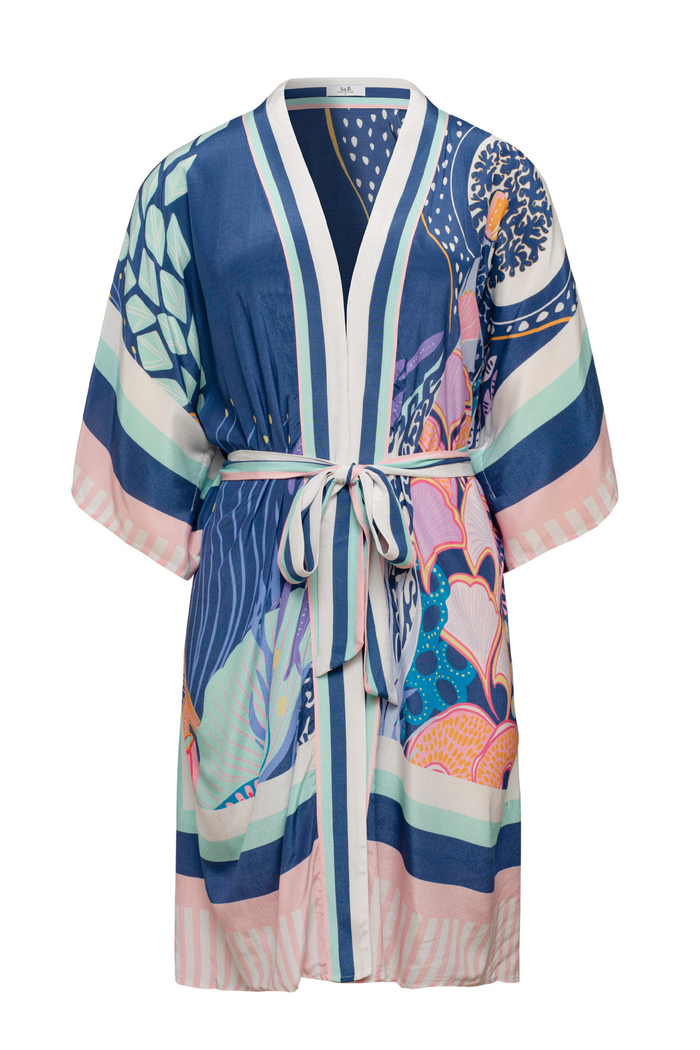 Queen Wrap Kimono With Belt