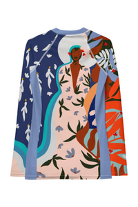Una's Wish Women's Rash Guard