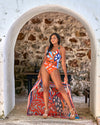 Una's Wish Silk Modal Pareo Sarong Caribbean resortwear for women
