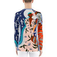 Una's Wish Women's Rash Guard