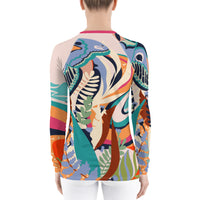 Butterfly Rash Guard