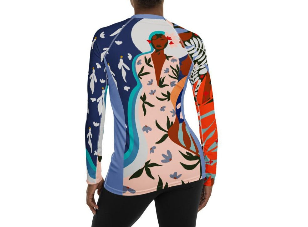 Una's Wish Women's Rash Guard