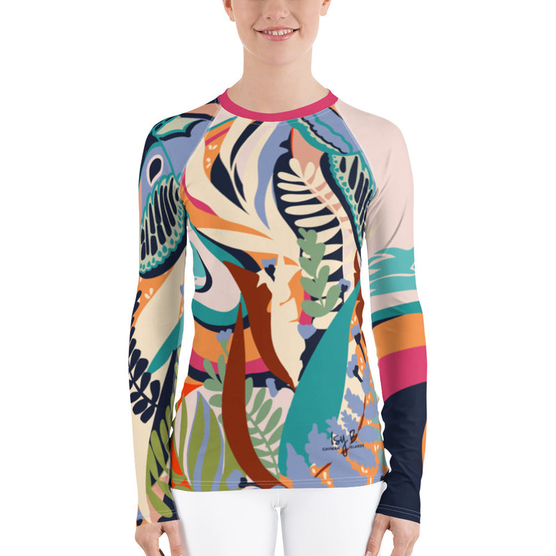 Butterfly Rash Guard